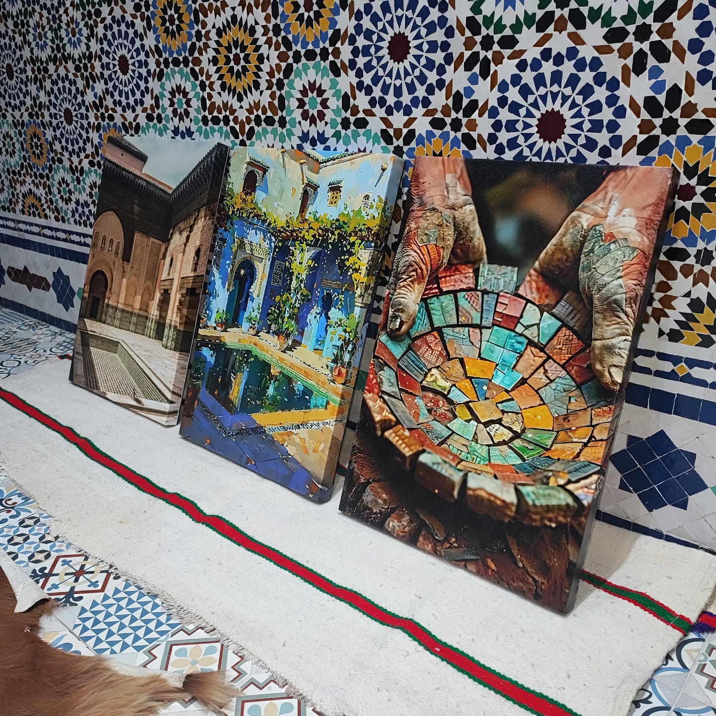 Évasion Marocaine – Triptyque