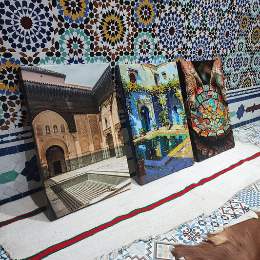 Évasion Marocaine – Triptyque