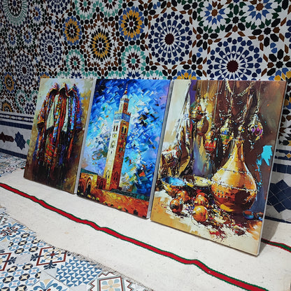 Héritage Marocain – Triptyque