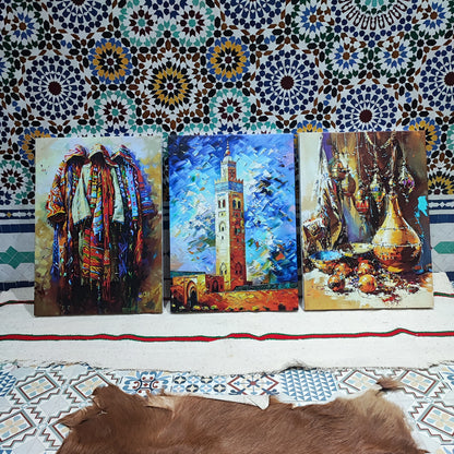 Héritage Marocain – Triptyque