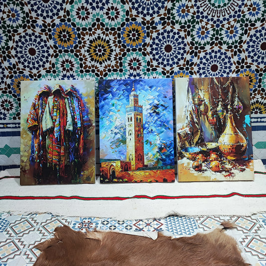 Héritage Marocain – Triptyque