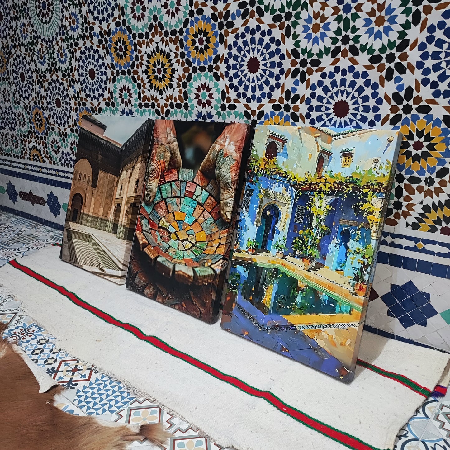 Évasion Marocaine – Triptyque