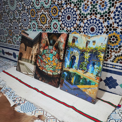 Évasion Marocaine – Triptyque