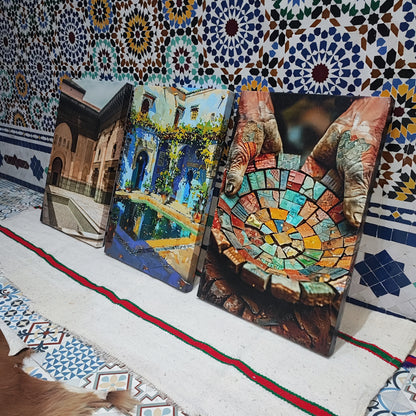 Évasion Marocaine – Triptyque