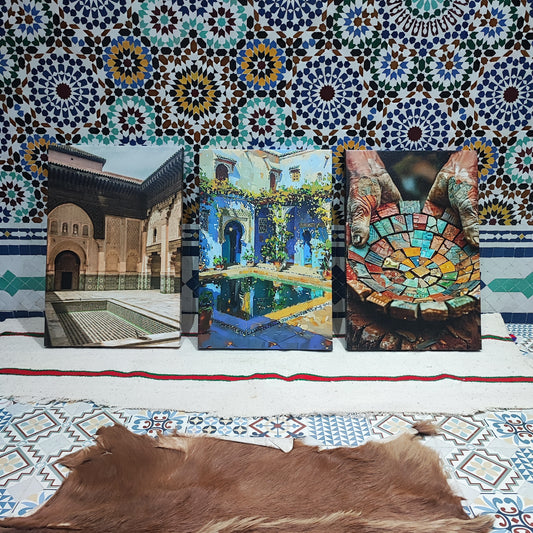 Évasion Marocaine – Triptyque
