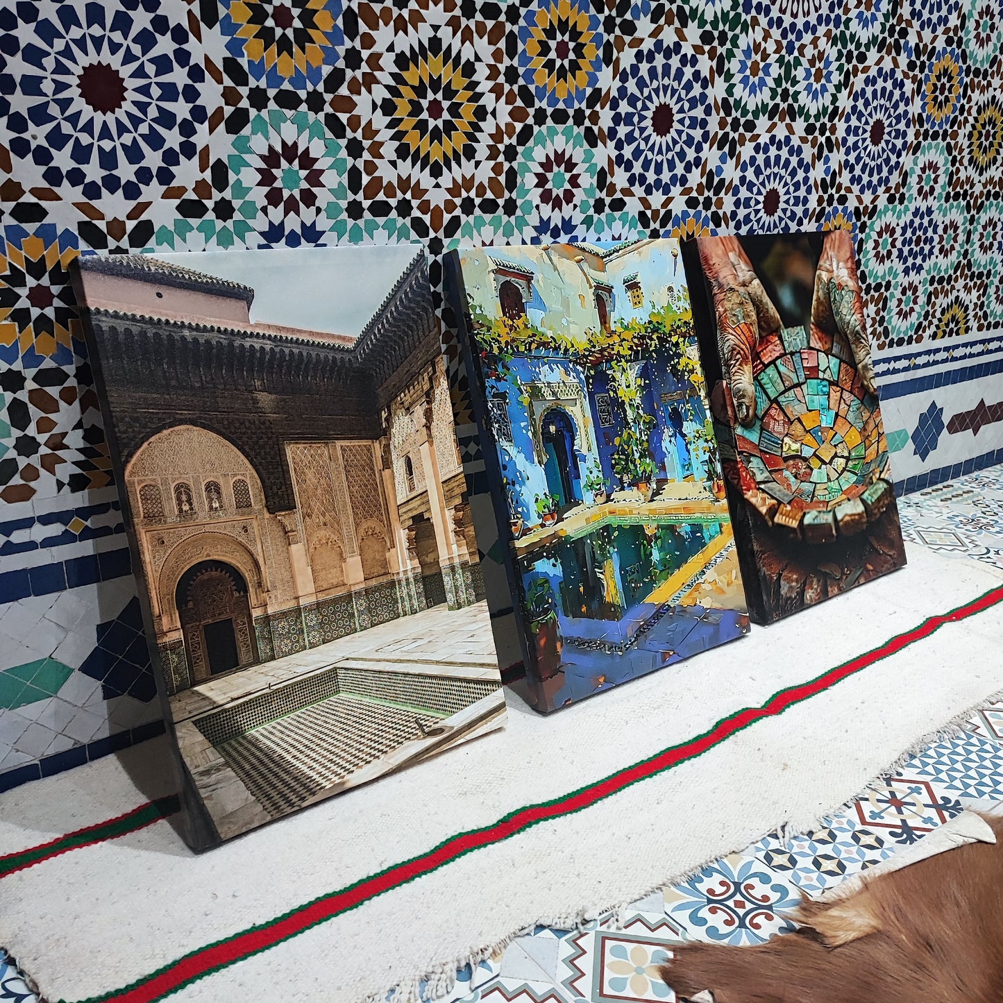 Évasion Marocaine – Triptyque