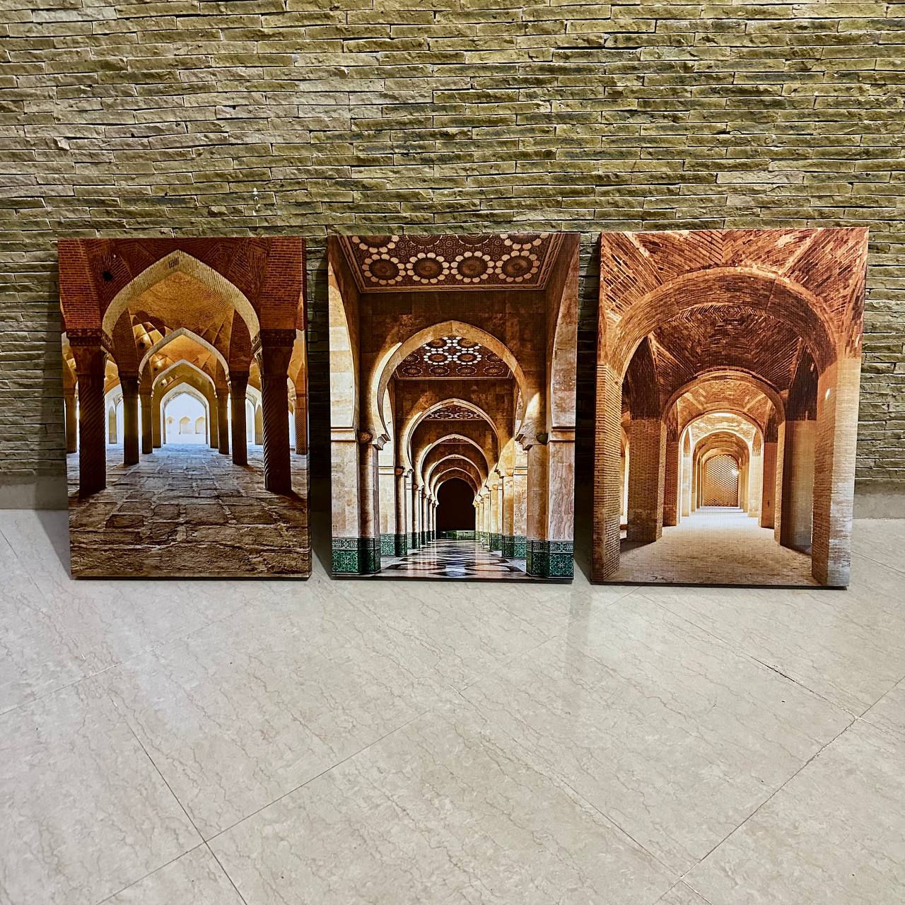 Arches Majestueuses du Maroc – Triptyque