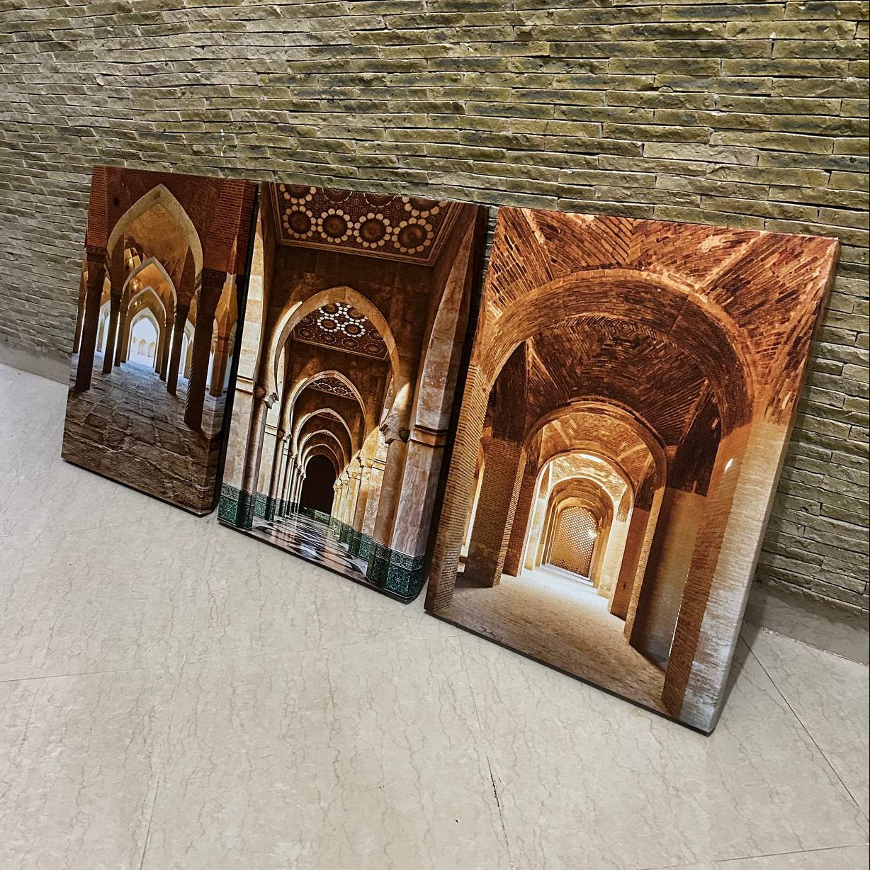 Arches Majestueuses du Maroc – Triptyque