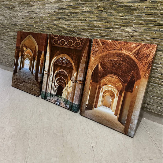 Arches Majestueuses du Maroc – Triptyque