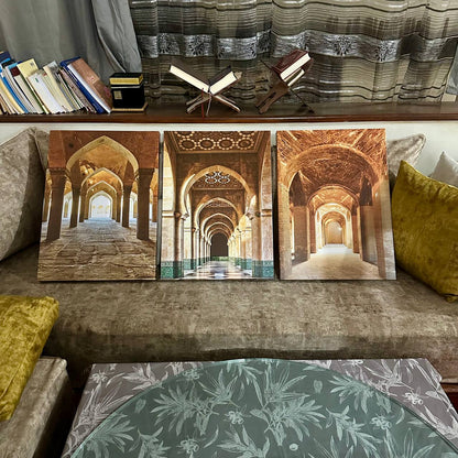 Arches Majestueuses du Maroc – Triptyque