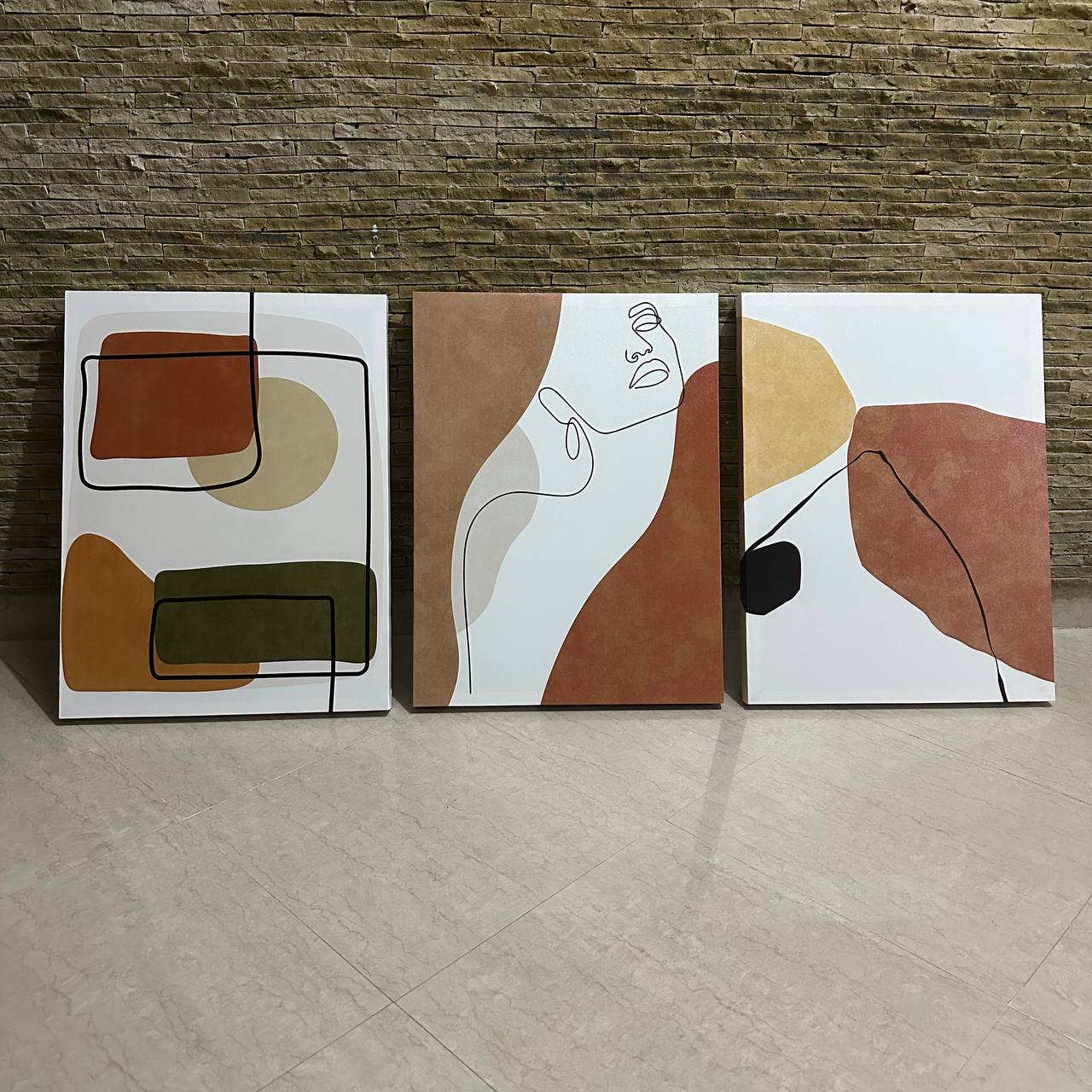 Élégance Abstraite Minimaliste & Moderne