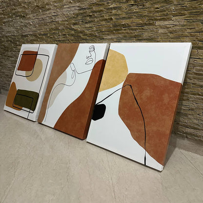 Élégance Abstraite Minimaliste & Moderne
